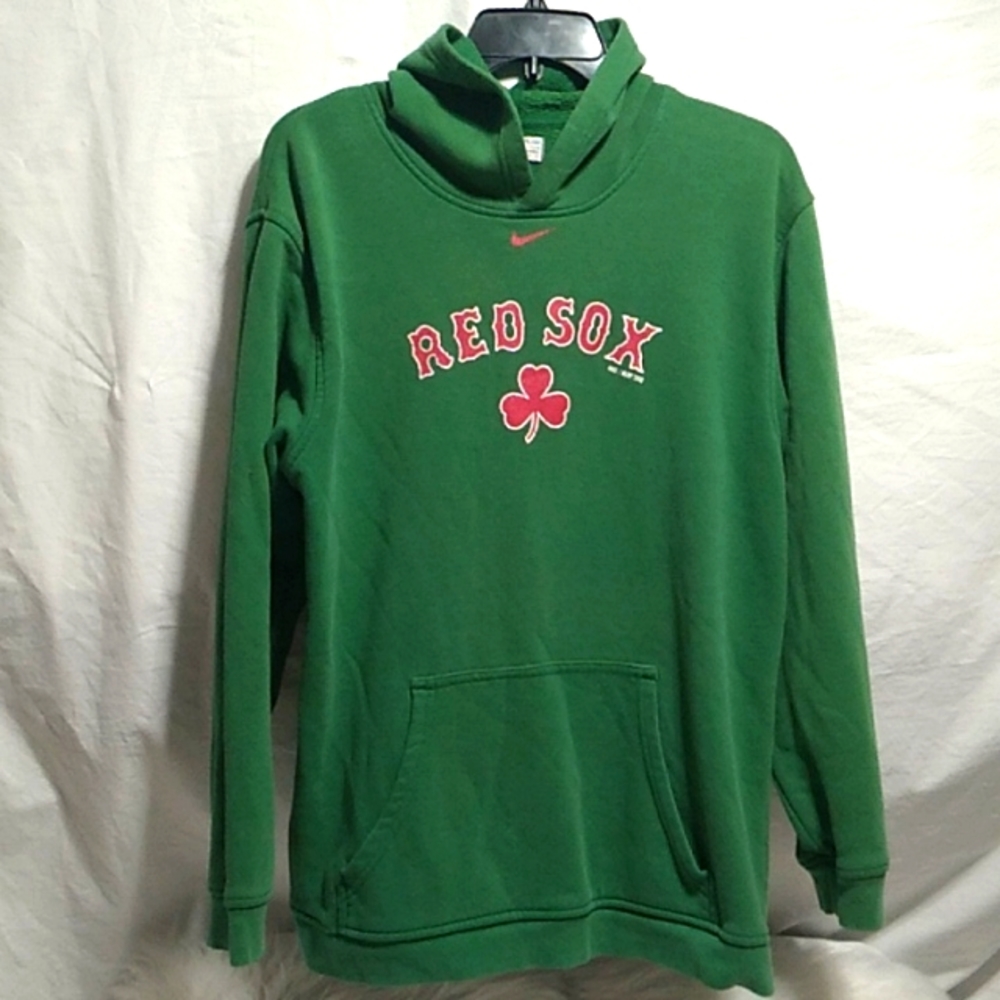 (BX21) SALE! RARE! Nike Genuine Merchandise Red Sox 08' Hoodie Y/XL Adult Sz.M